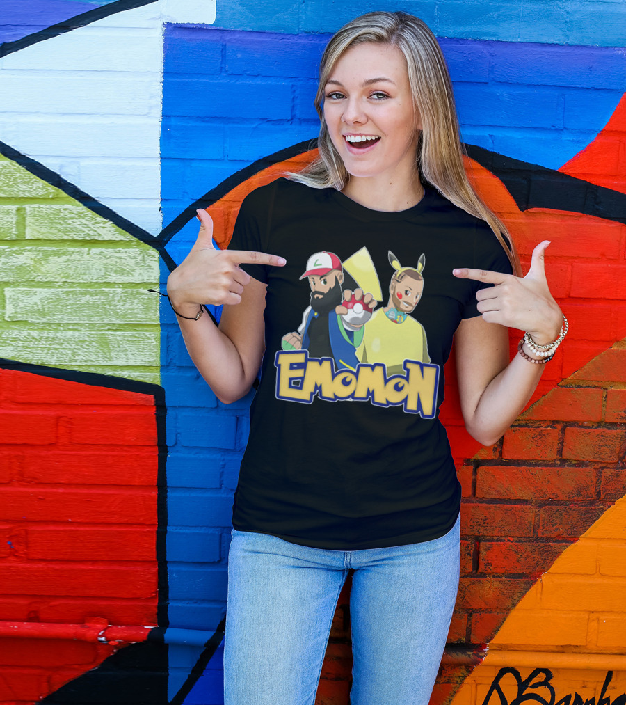 Emomon Pikachu Trainer T-Shirt