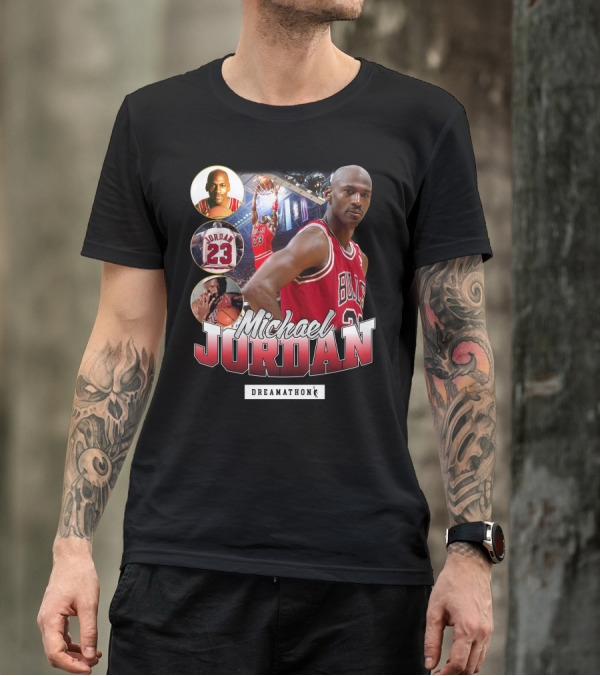 Michael Jordan Dreamathon 23 Basketball T-Shirt