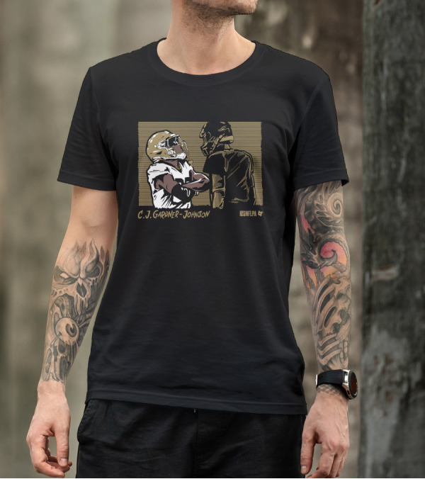 C.J. Gardner-Johnson NFLPA The Instigator Confrontation T-Shirt