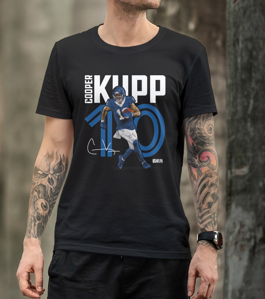 COOPER KUPP 10 NFLPA Football Player T-Shirt