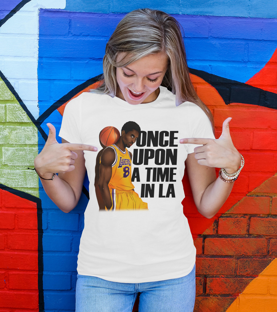 Once Upon A Time In LA Lakers 8 T-Shirt