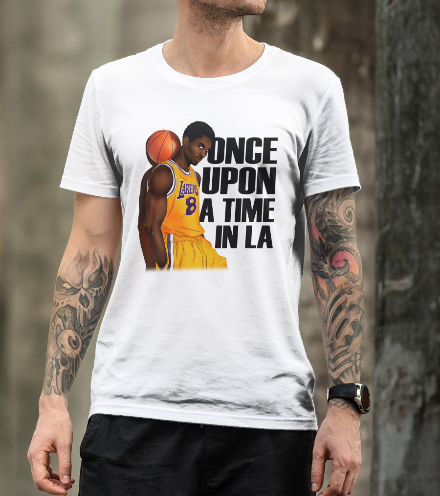 Once Upon A Time In LA Lakers 8 T-Shirt