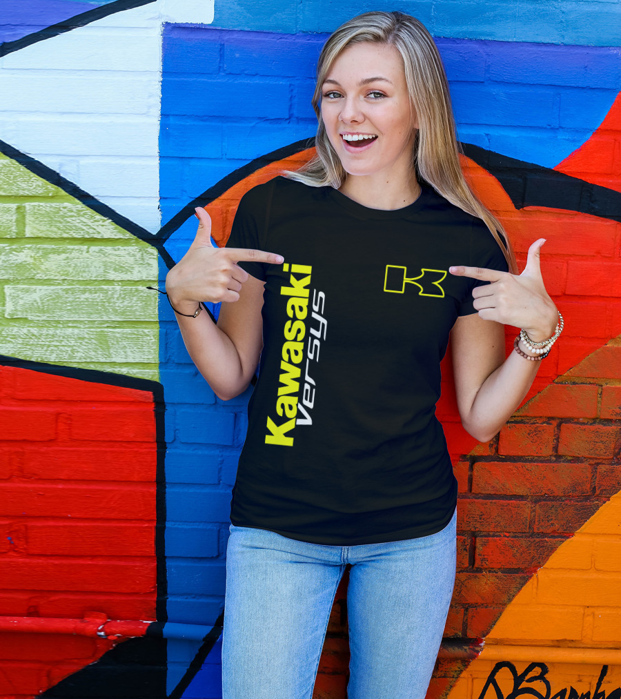 Kawasaki Versys 1 Yellow K T-Shirt
