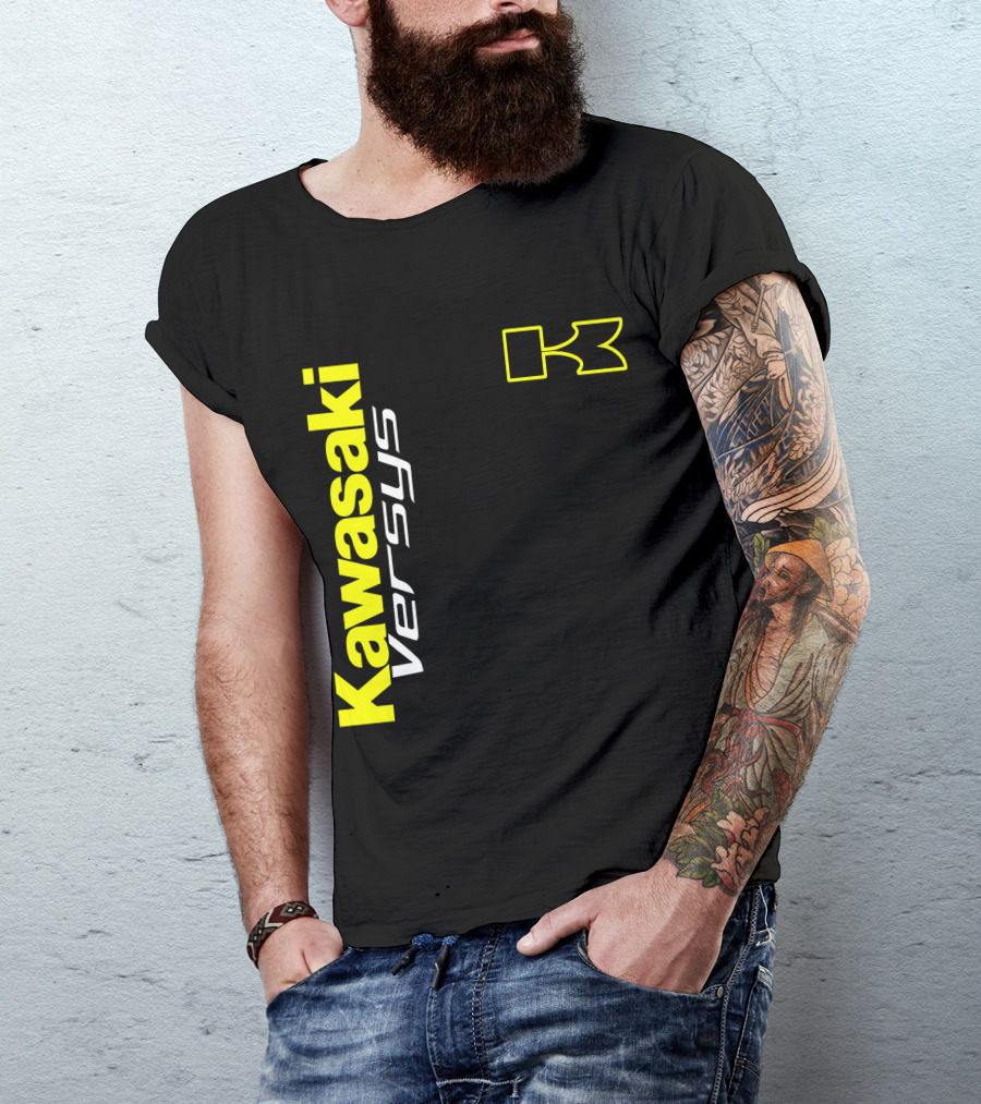 Kawasaki Versys 1 Yellow K T-Shirt