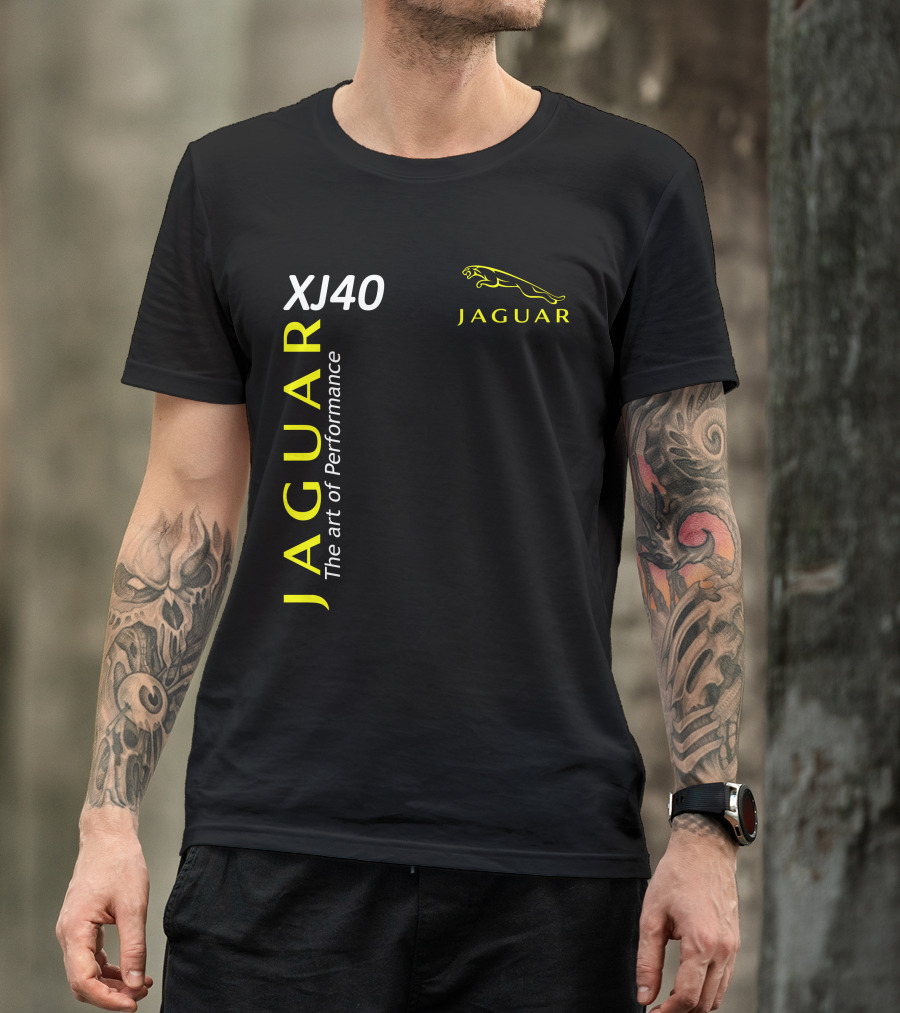 XJ40 Jaguar The Art Of Performance T-Shirt