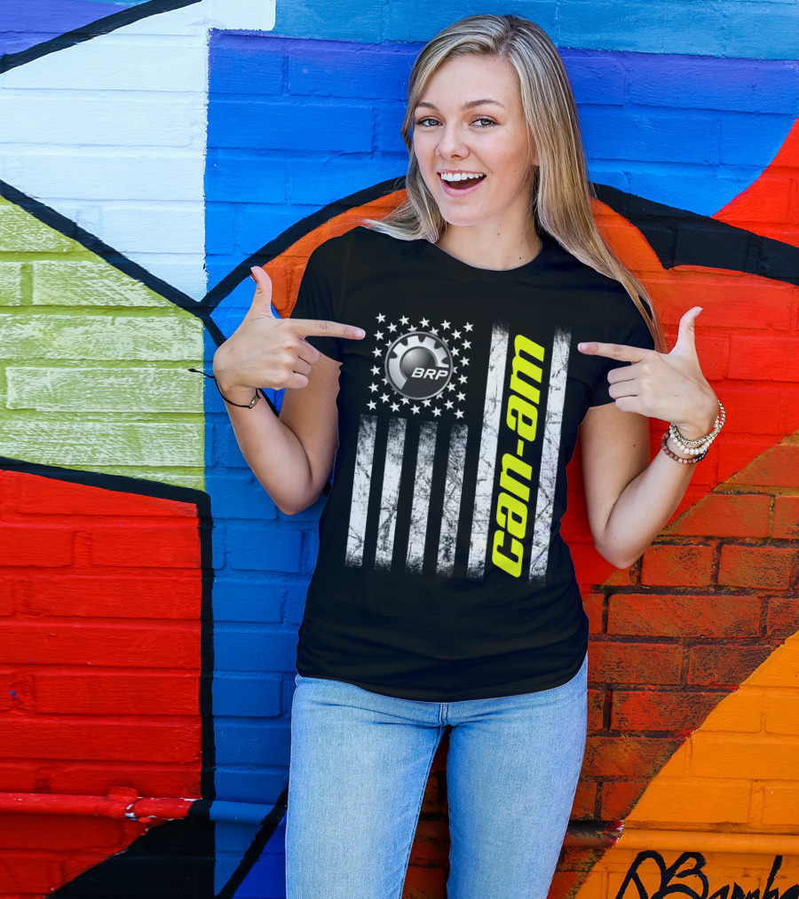 BRP Can-Am Flag T-Shirt