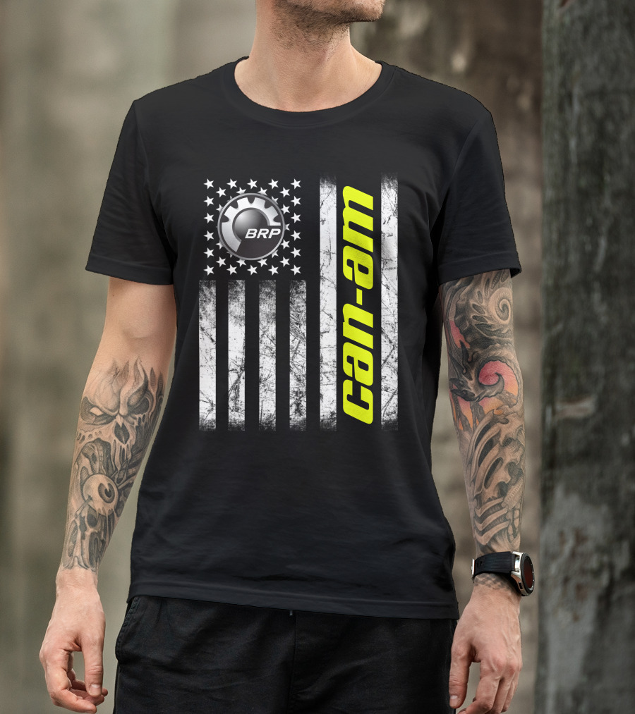 BRP Can-Am Flag T-Shirt