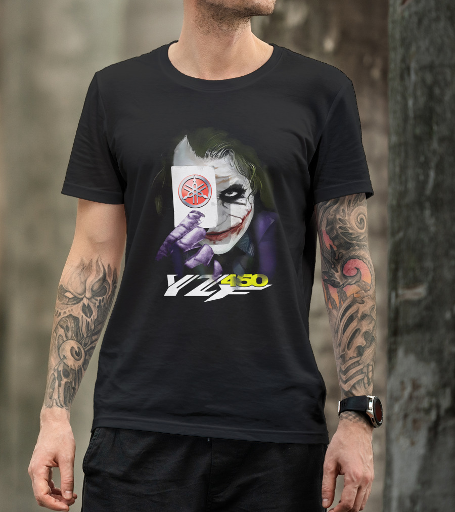Yamaha Yzf 450 Joker Playing Card T-Shirt