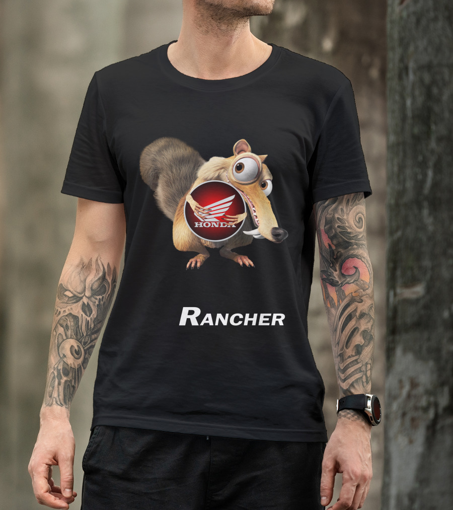 Rancher Honda Ice Age Scrat T-Shirt