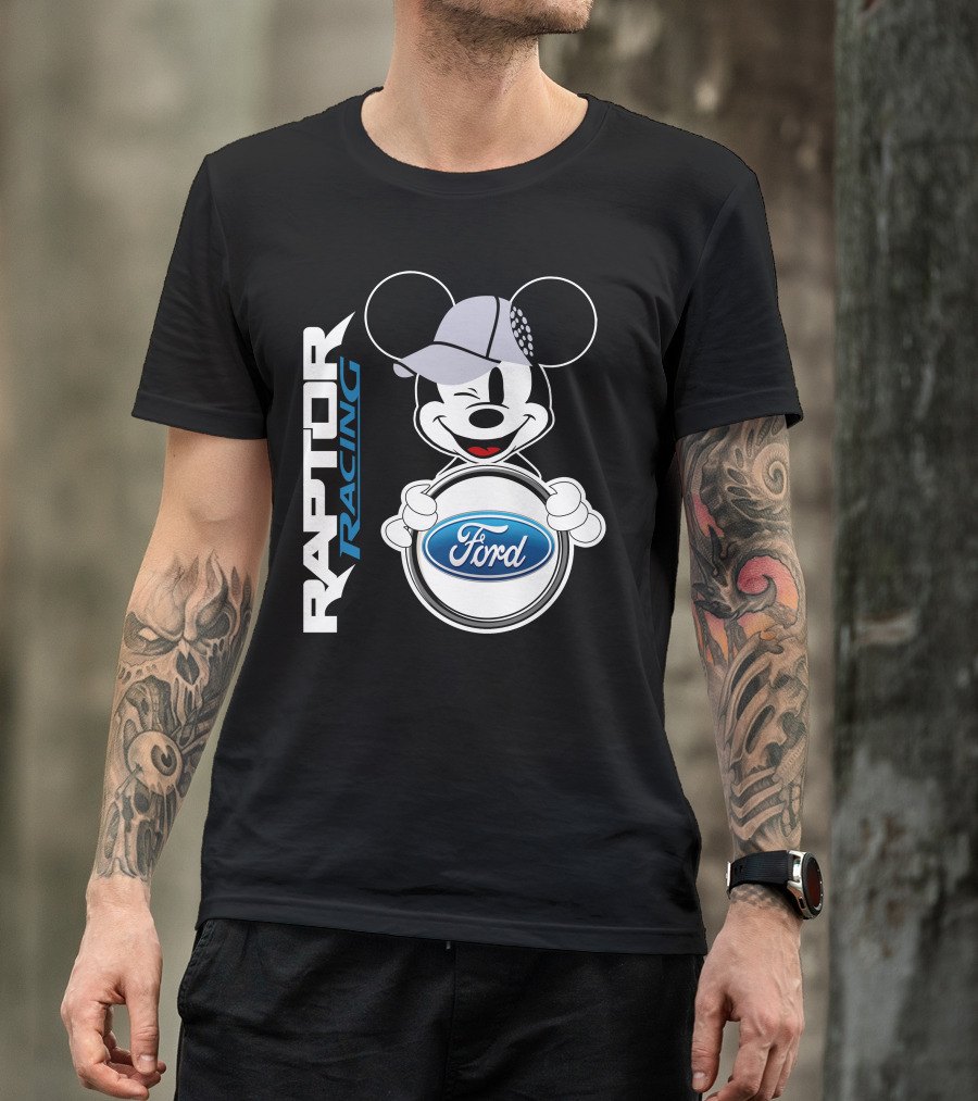 Raptor Racing Ford Mickey Mouse T-Shirt