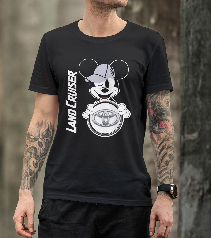 Land Cruiser Mickey Mouse Toyota T-Shirt