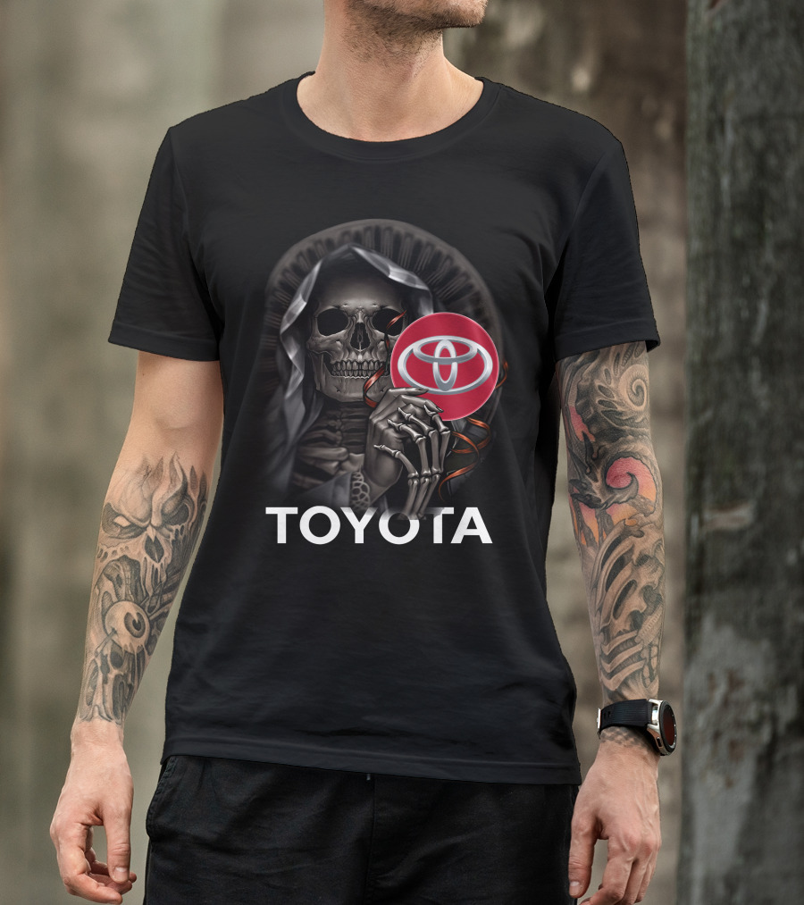 Toyota Grim Reaper Skeleton Holding T-Shirt