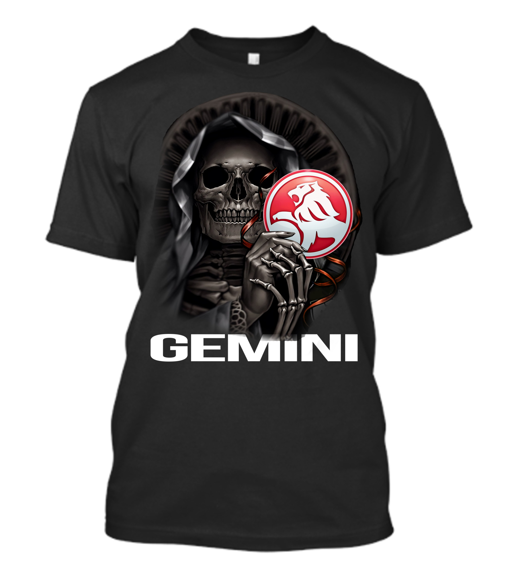 Gemini 18 Grim Reaper Holding Holden T-Shirt