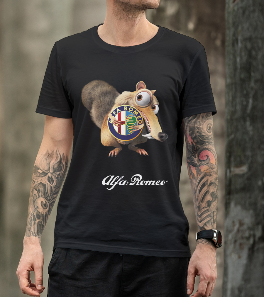 Alfa Romeo Ice Age Scrat Crossover T-Shirt