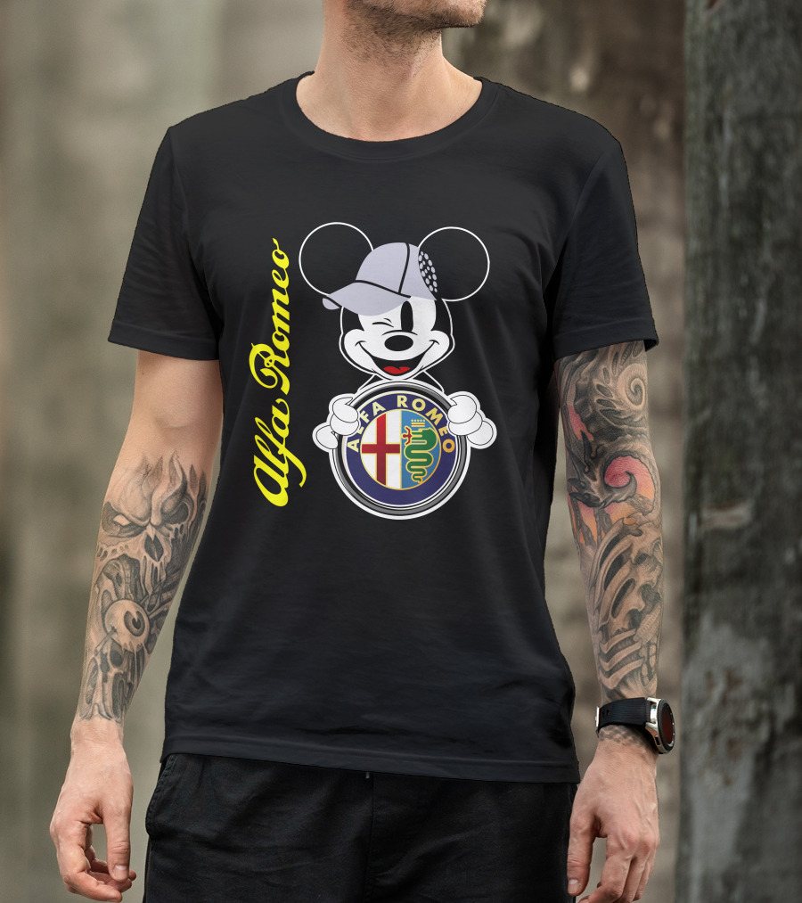 Alfa Romeo Mickey Mouse T-Shirt