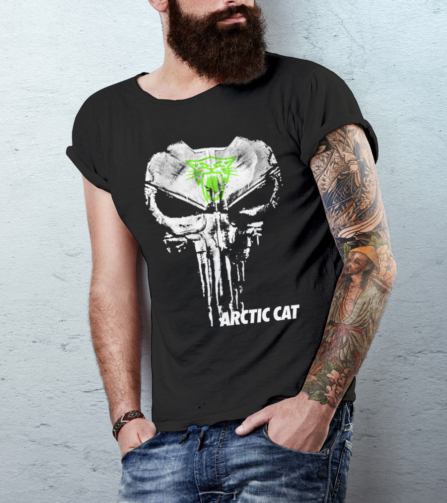 Arctic Cat Skull Logo Fusion T-Shirt