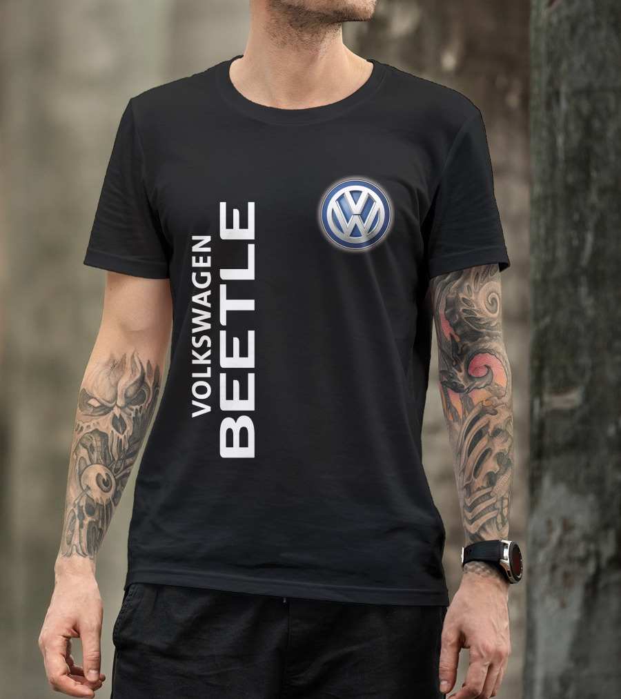Volkswagen Beetle Vw Logo Classic Car T-Shirt