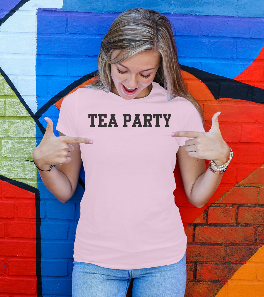 Daz Black Merch Tea Party T-Shirt