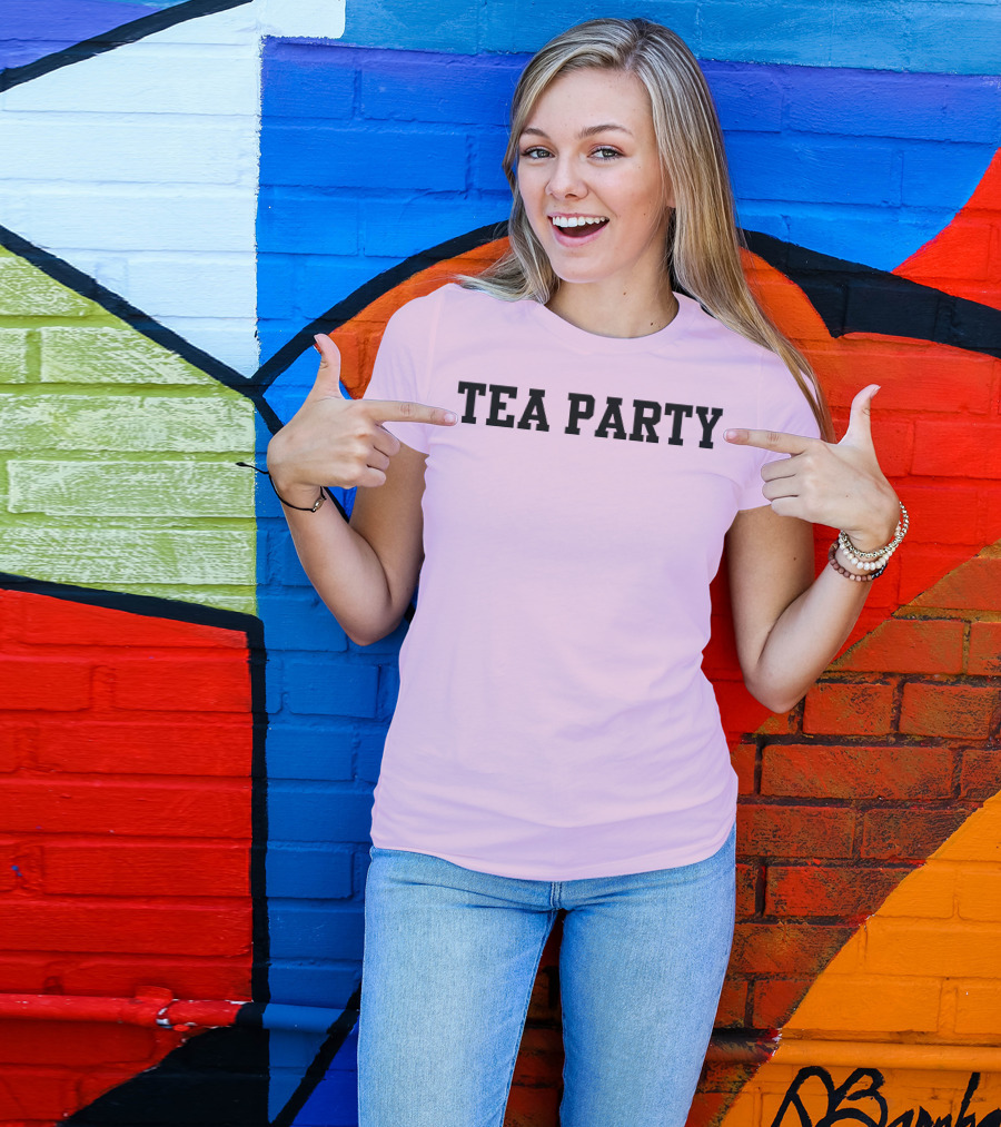 Daz Black Merch Tea Party T-Shirt