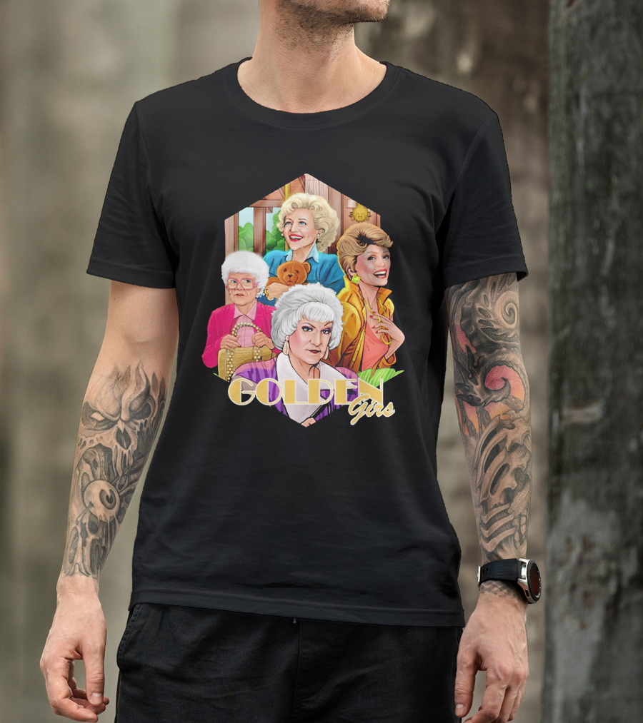 Golden Girls Iconic TV Show Characters T-Shirt