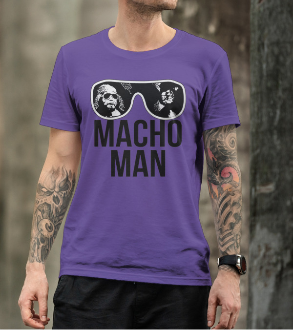 Macho Man Sunglasses T-Shirt