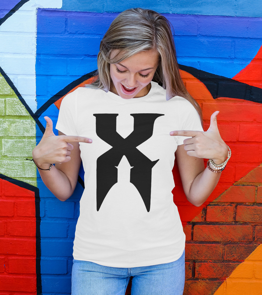 DMX Stylized Iconic Letter T-Shirt