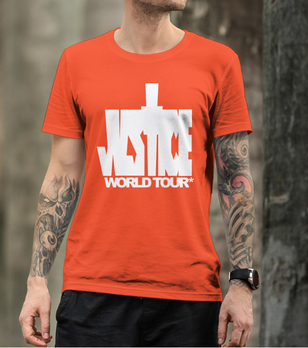 Justice World Tour Merch T-Shirt