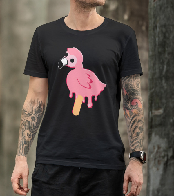 Flimflam Flamingo Popsicle Merch T-Shirt