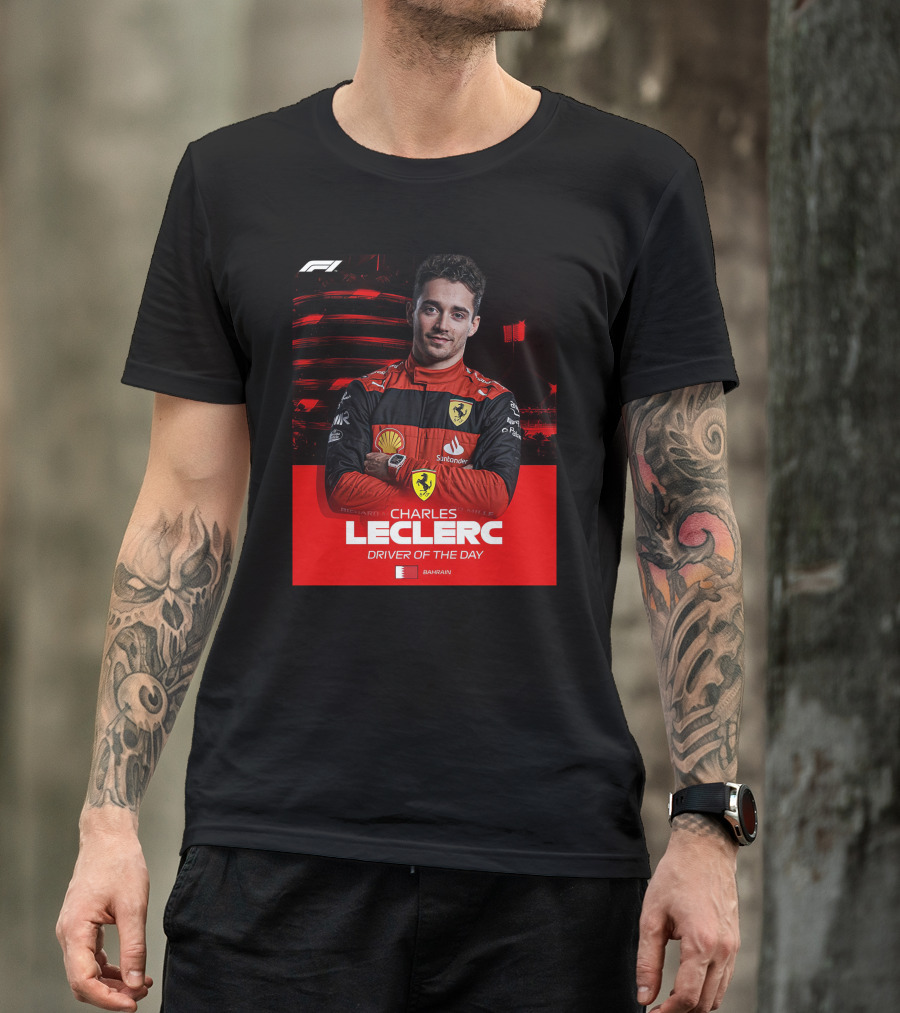 F1 Charles Leclerc Driver Of The Day Bahrain T-Shirt