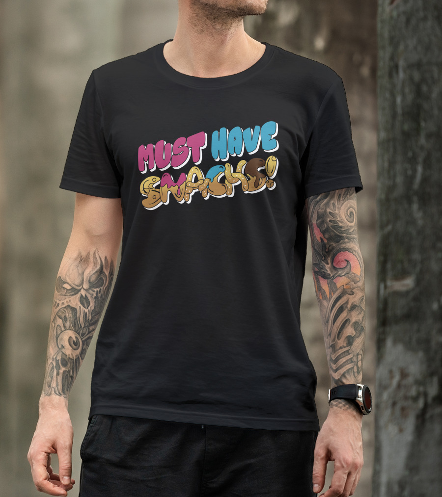 Morejstu Merch Must Have Snacks T-Shirt