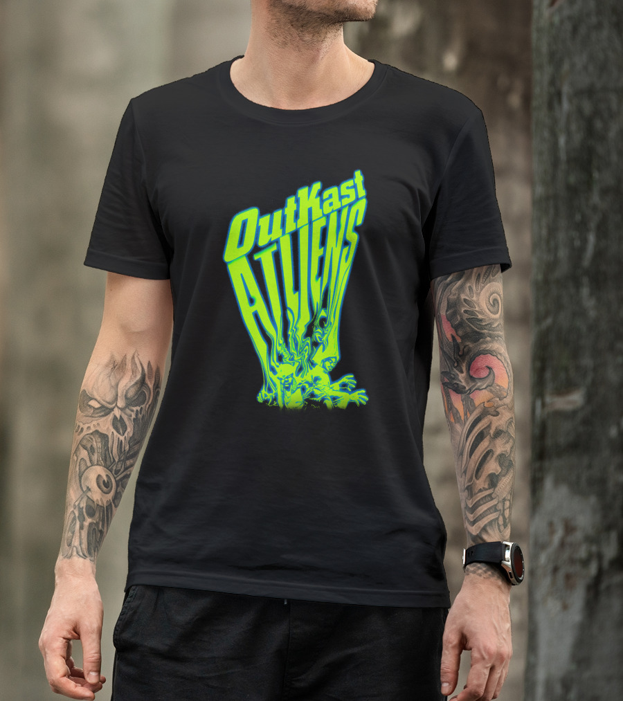 OutKast ATLiens Retro Sci-Fi Neon T-Shirt