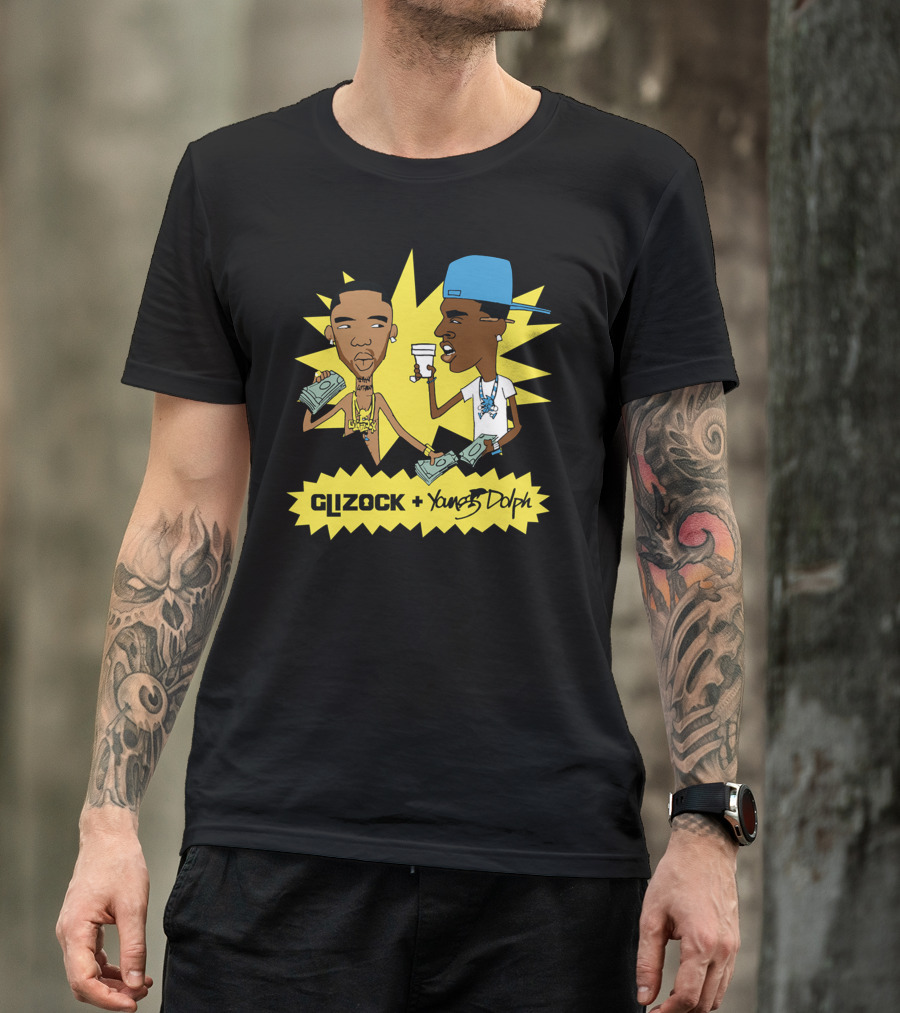 Glizock Young Dolph Paper Route Empire Merch T-Shirt