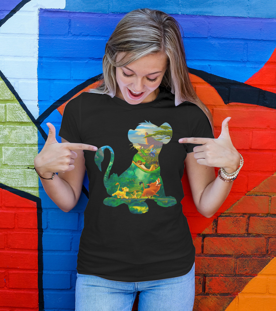 Disney Lion King Simba Pumbaa Timon Adventure T-Shirt