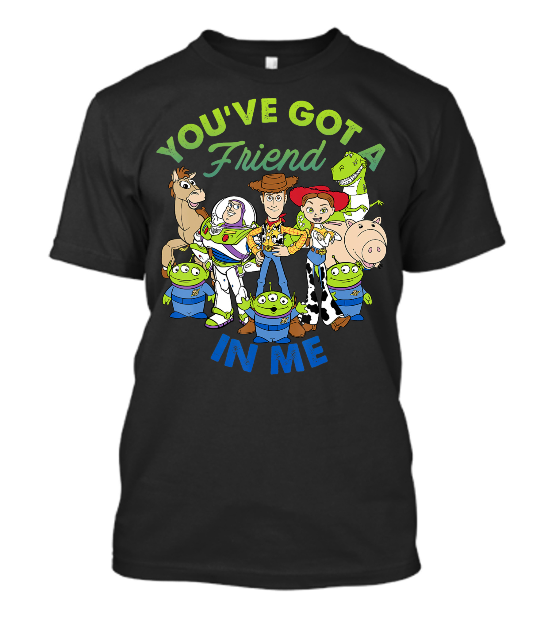 You've Got A Friend In Me Disney Pixar Toy Story Character Group T-Shirt