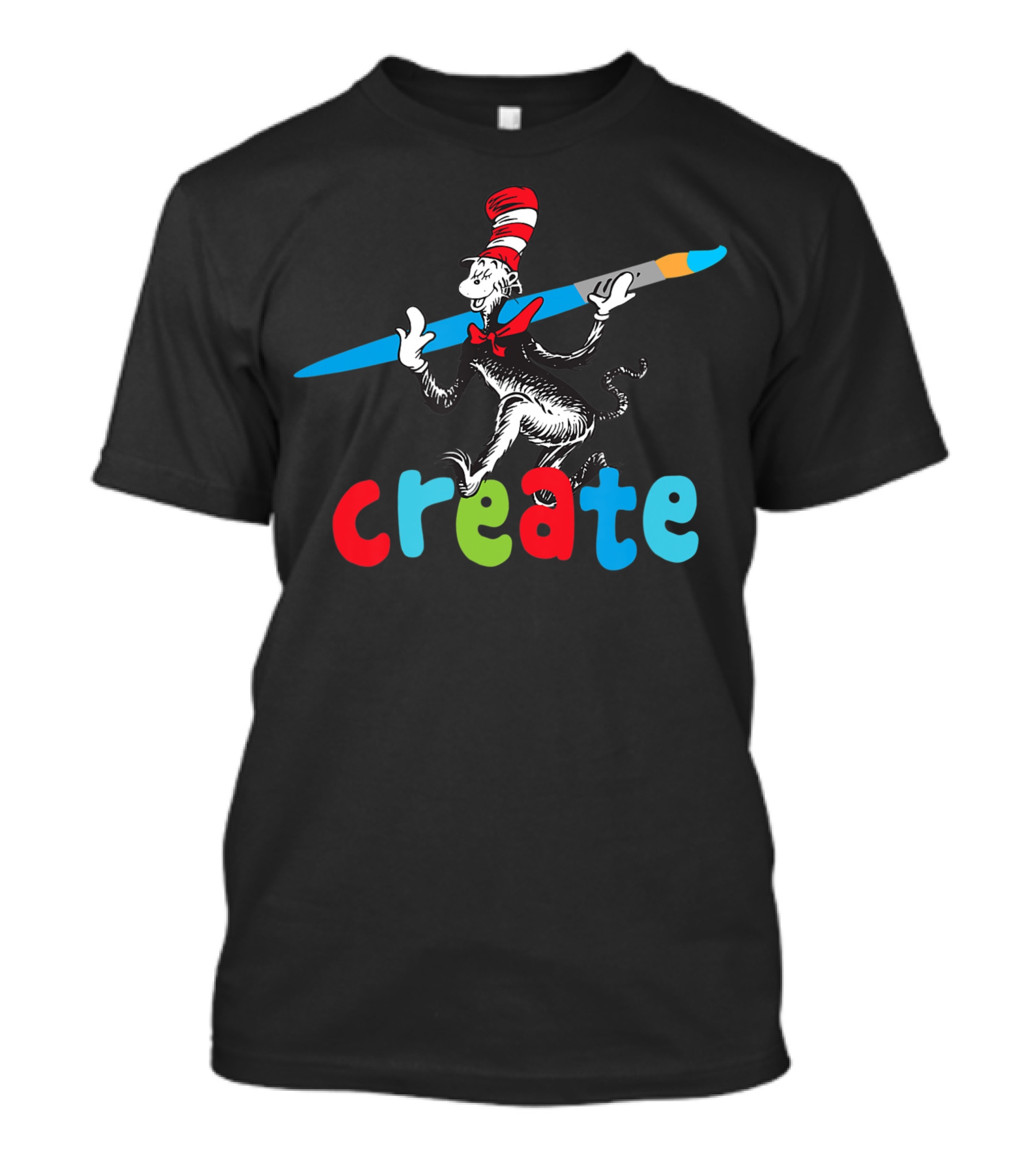 Cat In The Hat Create Dr. Seuss T-Shirt