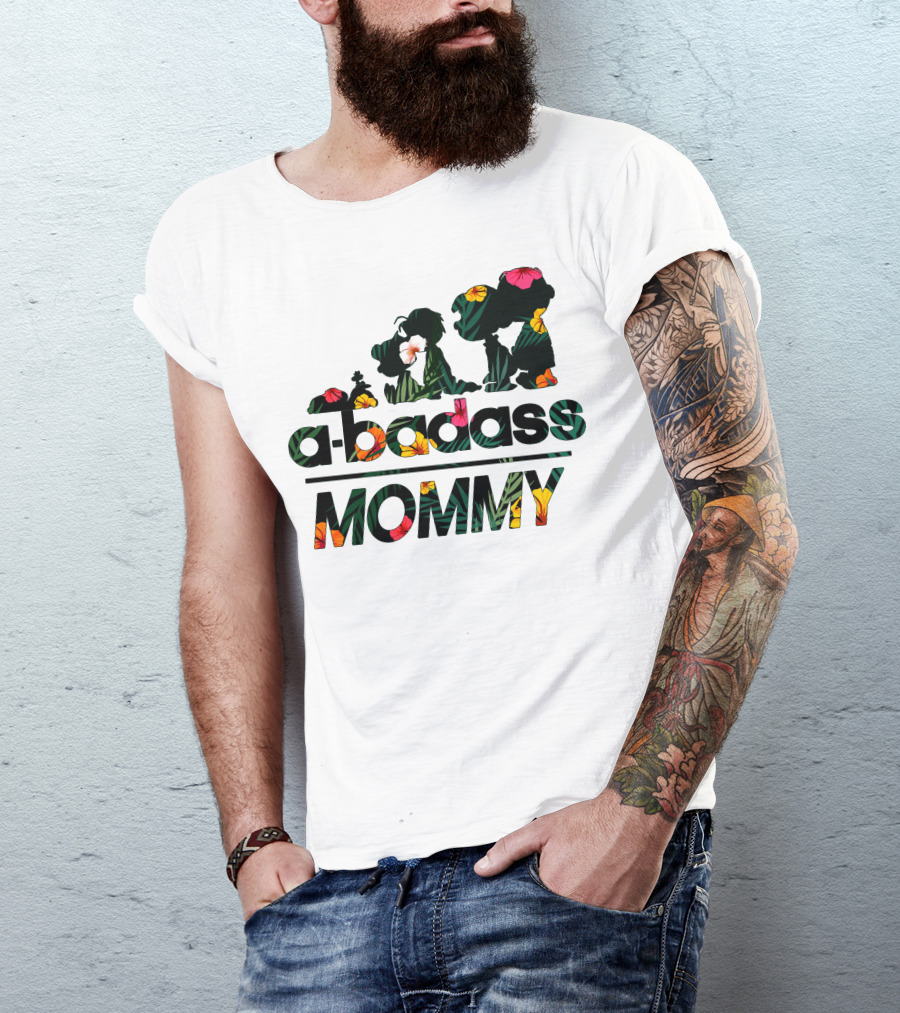 Abadass Mommy Floral T-Shirt