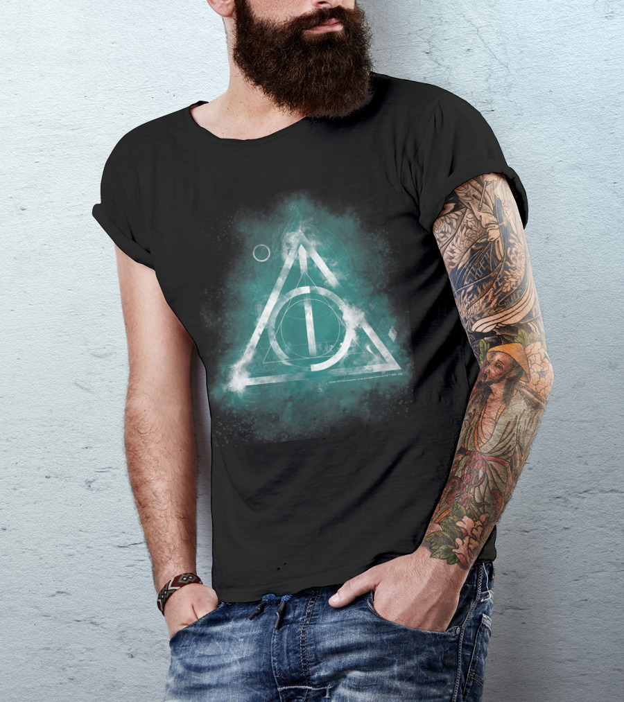 Only Today Deathly Hallows Symbol T-Shirt