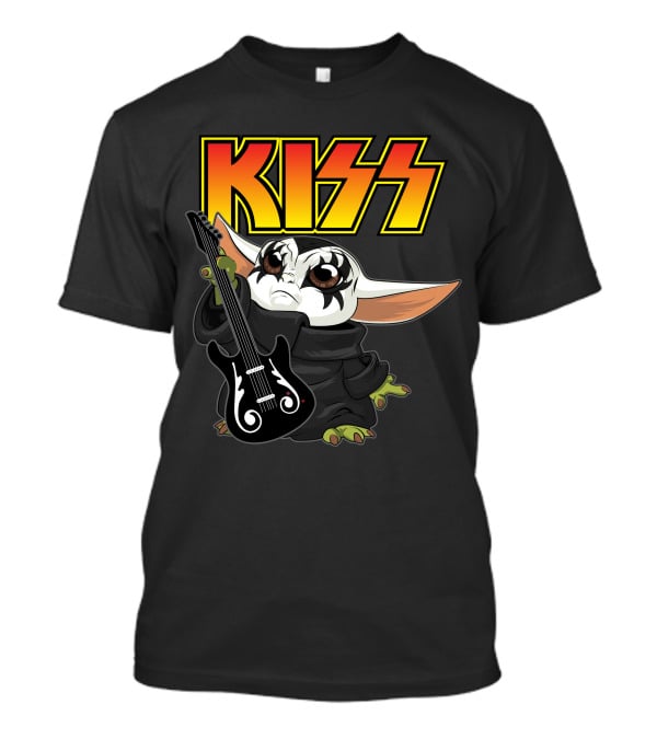 Kiss Grogu Playing Guitar Only Today T-Shirt