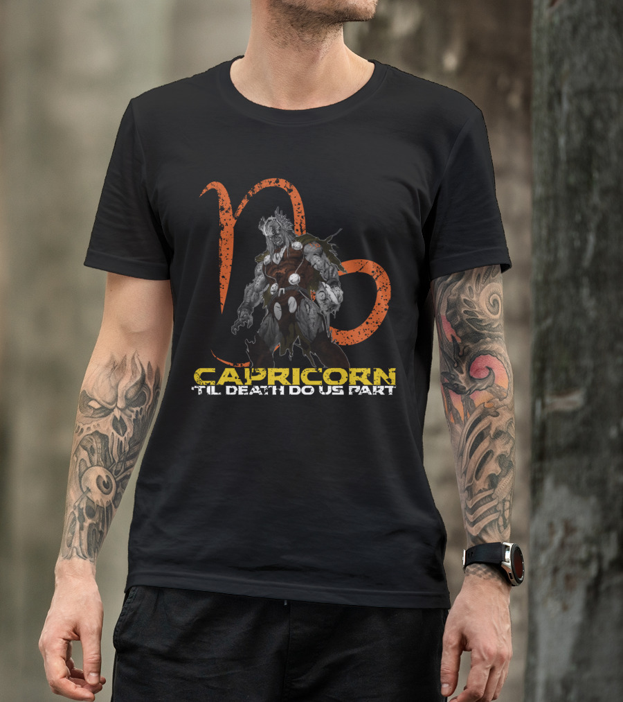 Marvel Zombie Thor Capricorn 'Til Death Do Us Part T-Shirt