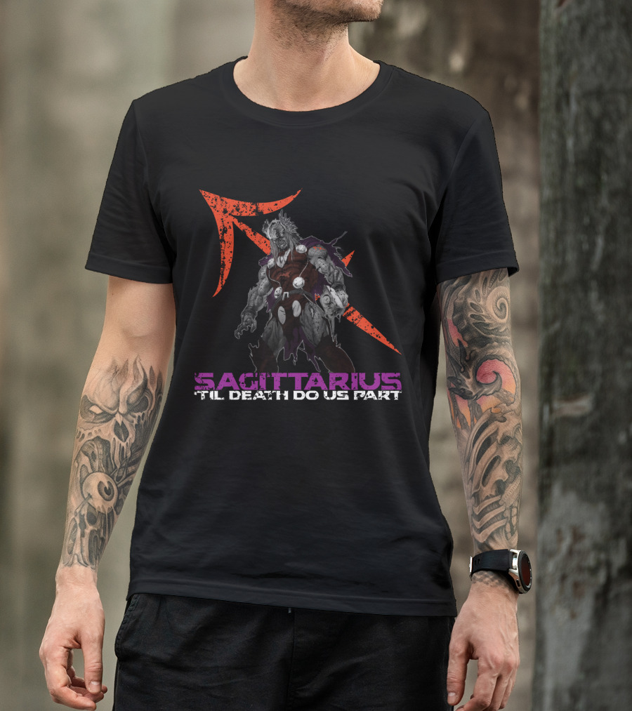 Sagittarius Til Death Do Us Part Zombie Thor Marvel T-Shirt