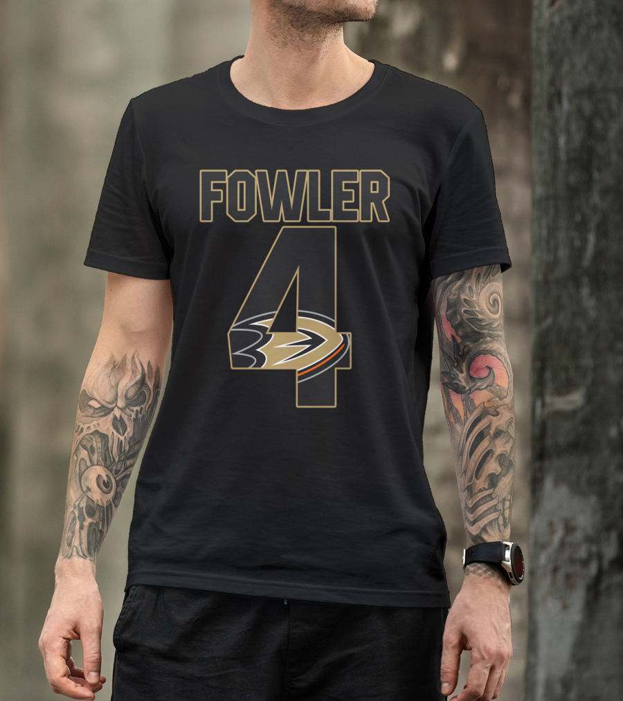 Anaheim Ducks Cam Fowler Number 4 NHL T-Shirt