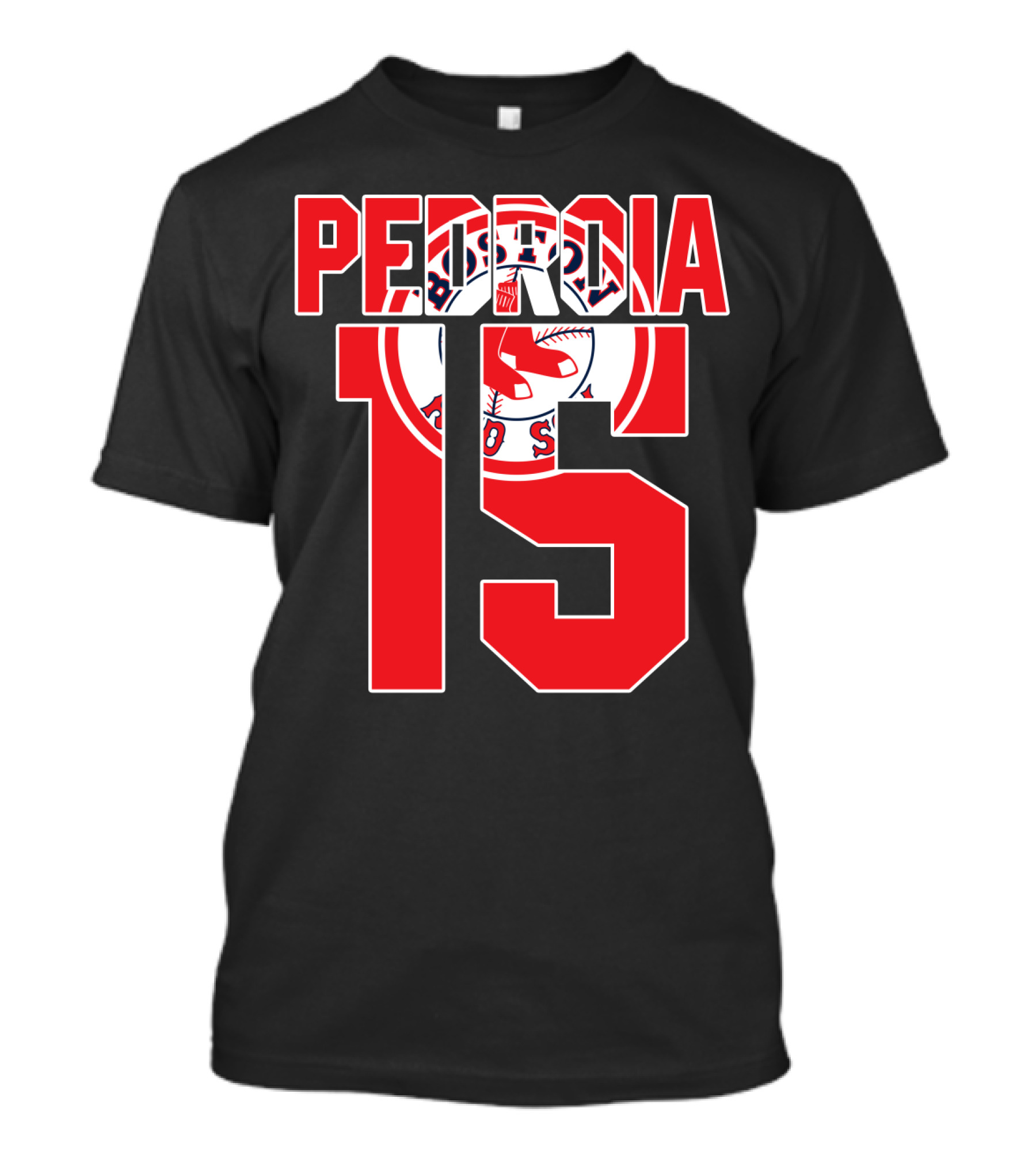 Boston Red Sox Pedroia 15 T-Shirt