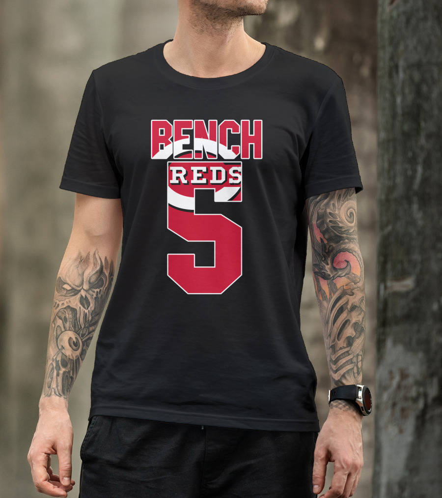 Johnny Bench Cincinnati Reds Number 5 T-Shirt