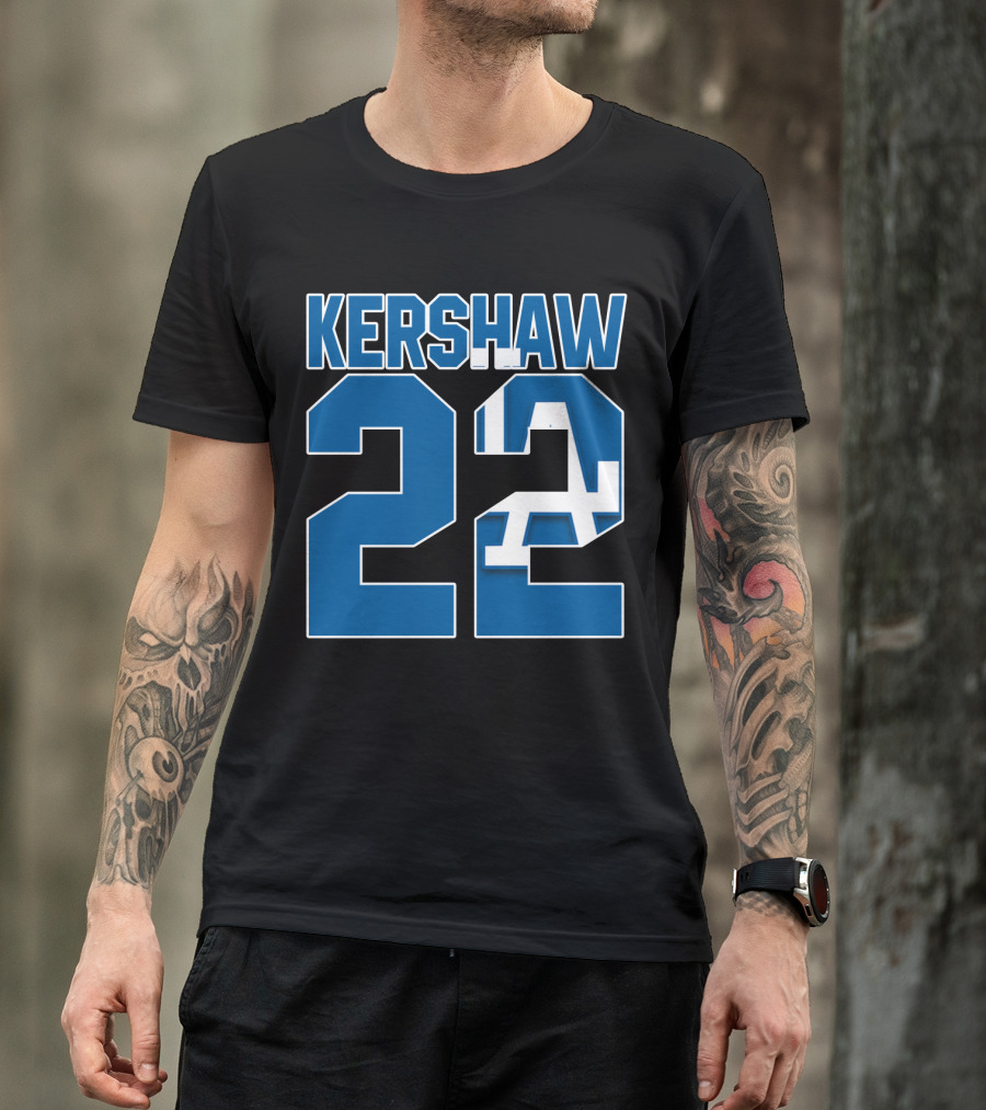 Kershaw 22 Los Angeles Dodgers Clayton Kershaw T-Shirt