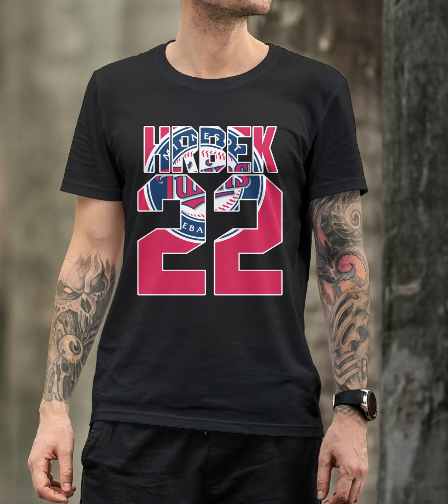 Minnesota Twins Kent Hrbek 22 Baseball Team T-Shirt