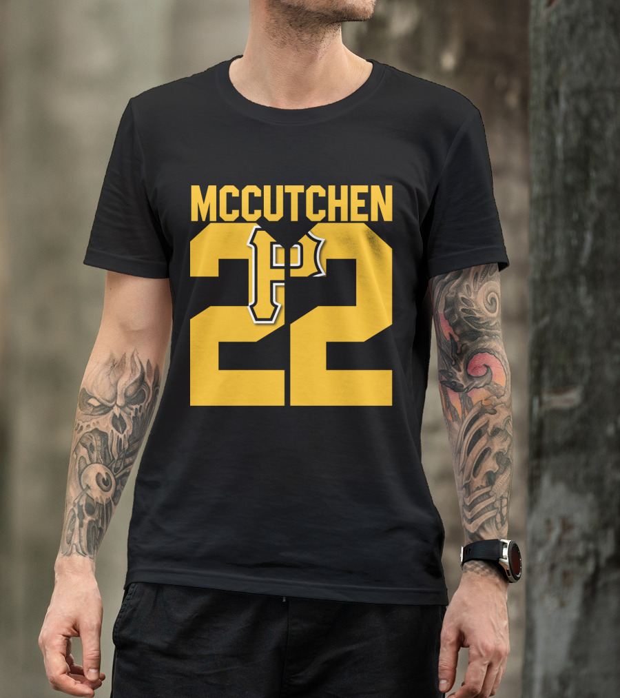Pittsburgh Pirates Andrew McCutchen 22 Jersey Team Spirit T-Shirt