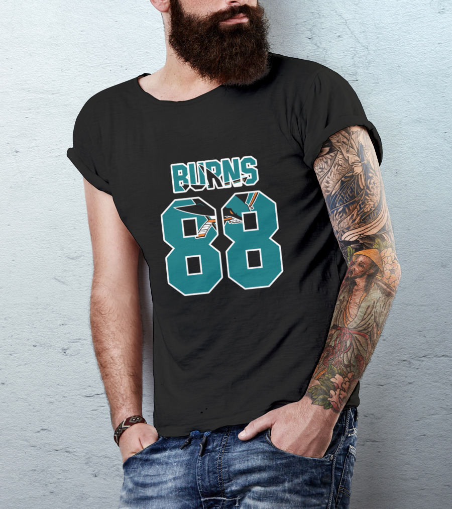 San Jose Sharks Brent Burns 88 Hockey NHL T-Shirt