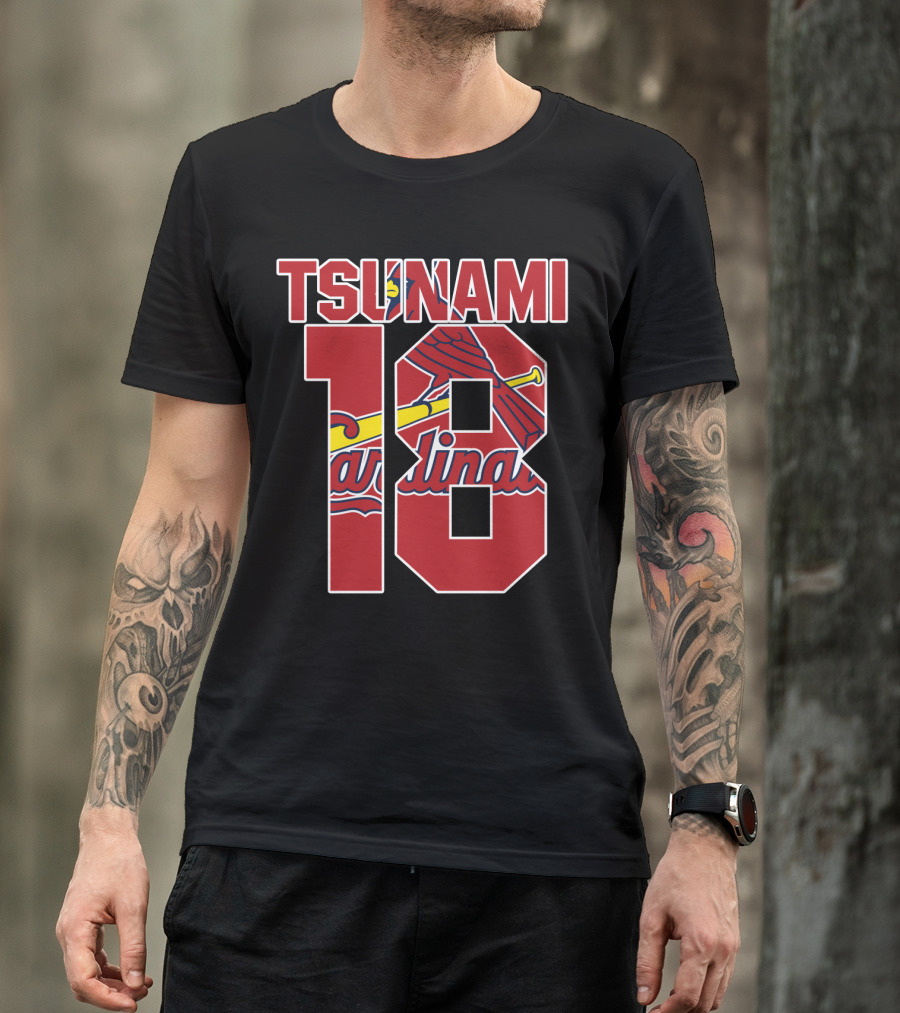 St. Louis Cardinals Tsunami 18 Carlos Martinez T-Shirt