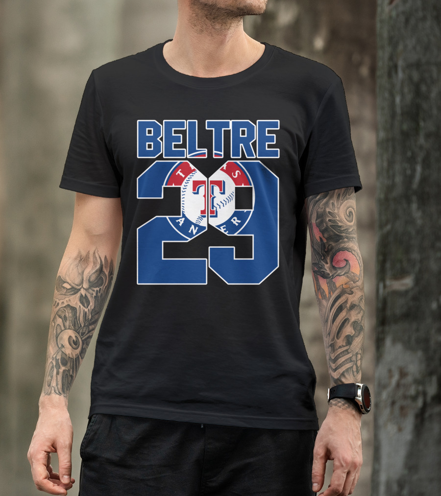 Beltre 29 Texas Rangers Baseball T-Shirt