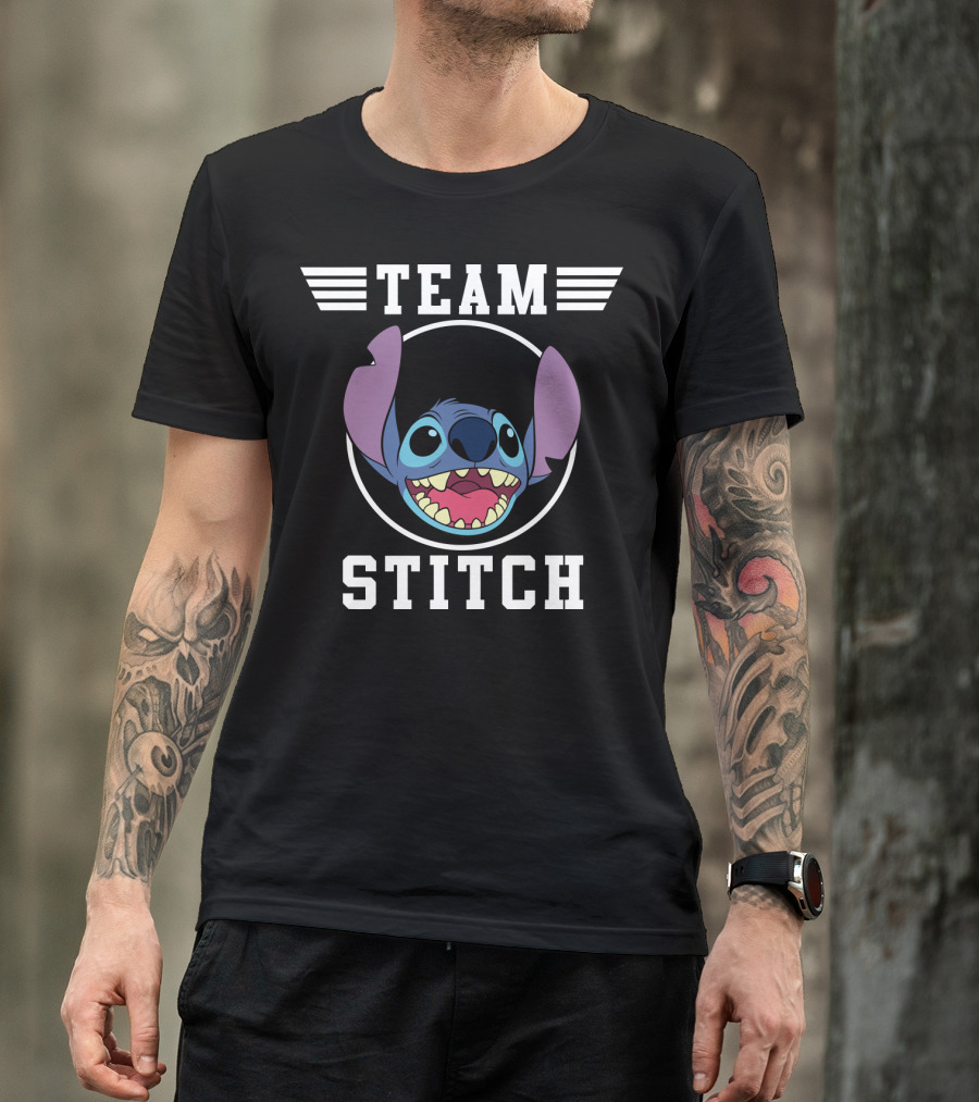 Lilo And Stitch Team Stitch Featuring Iconic Character T-Shirt
